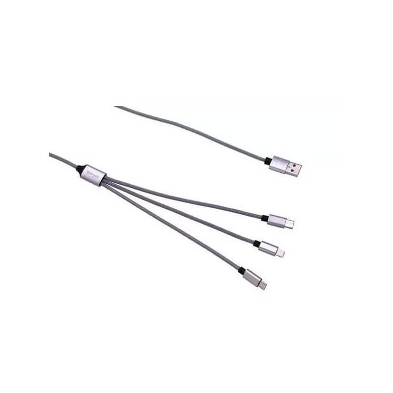CABLE CHARGE 3-IN-1 TYPE C/MICRO B/LIGHTNING CABLE CHARGE 3-IN-1 TYPE C/MICRO B/LIGHTNING