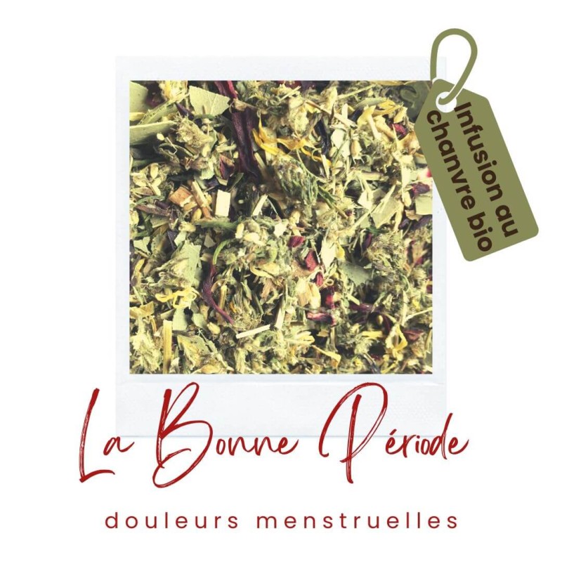 TISANE LA BONNE PERIODE (DOULEURS MENSTRUELLES) BIO TISANE LA BONNE PERIODE (DOULEURS MENSTRUELLES) BIO