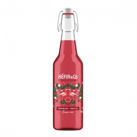 KEFIR FRAMBOISE HIBISCUS BIO