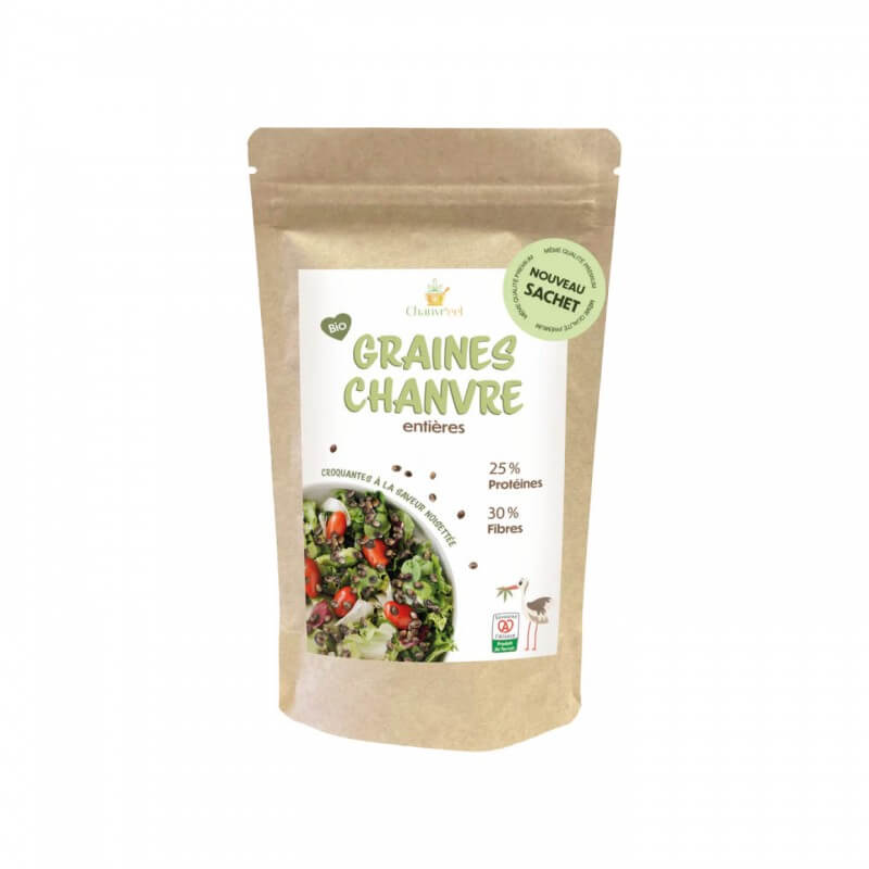 GRAINES DE CHANVRE BIO GRAINES DE CHANVRE BIO